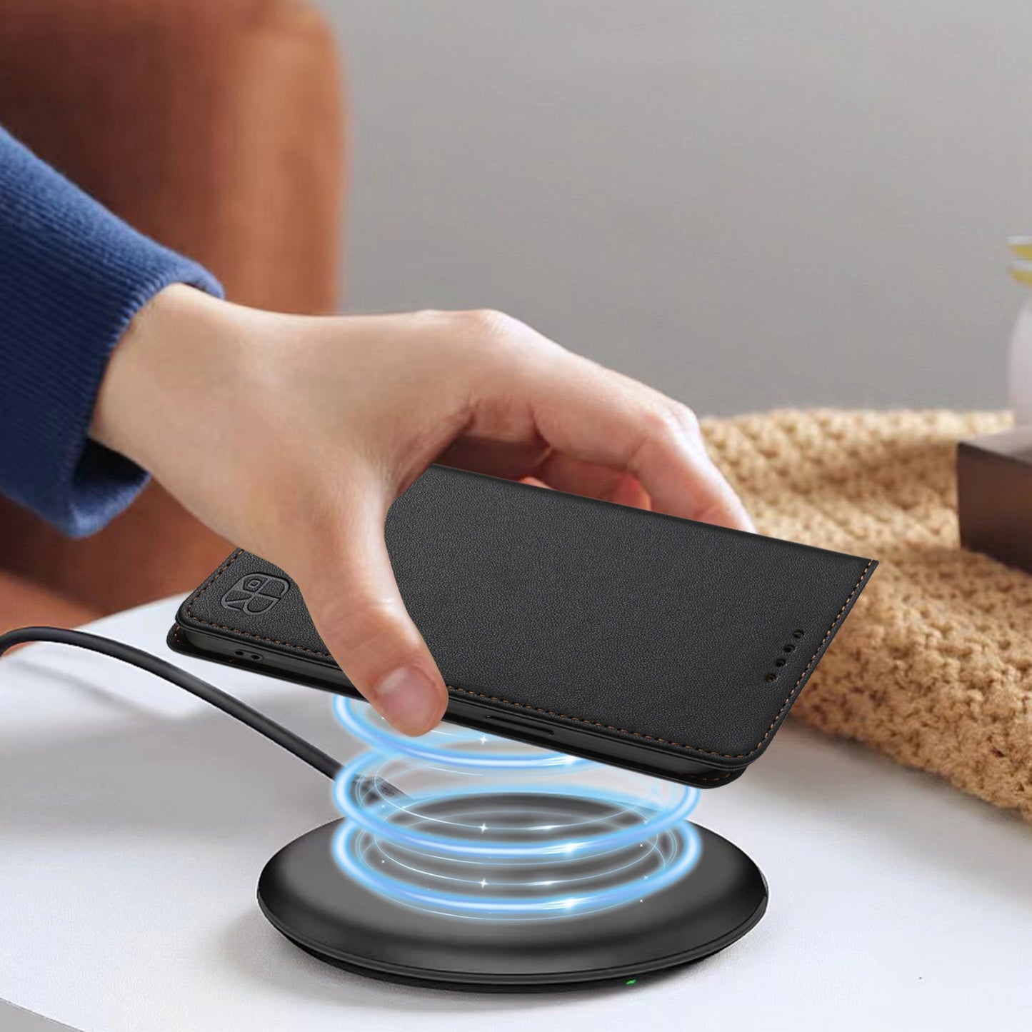 Etui z klapką Rina Casis – kompatybilne z iPhone 16 | Ochronne etui zamykane