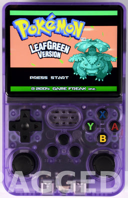 Konsola Retro R36S ArkOS 2.0 – 20 000 Gier | 64GB Fioletowa