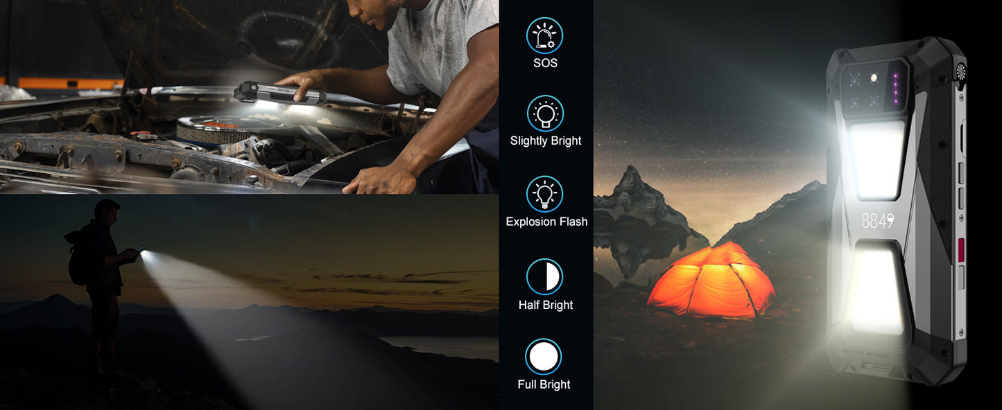 Unihertz Tank 3S 16 + 16 = 32GB RAM 512GB