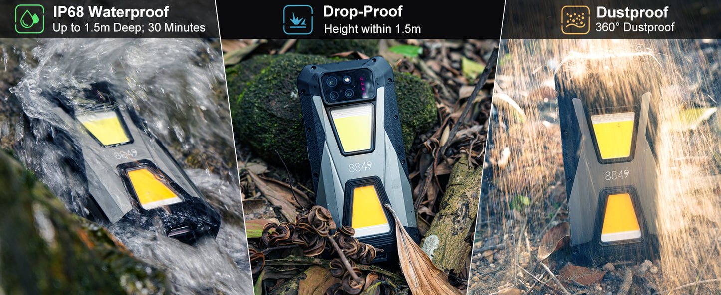 Unihertz Tank 3S 16 + 16 = 32GB RAM 512GB