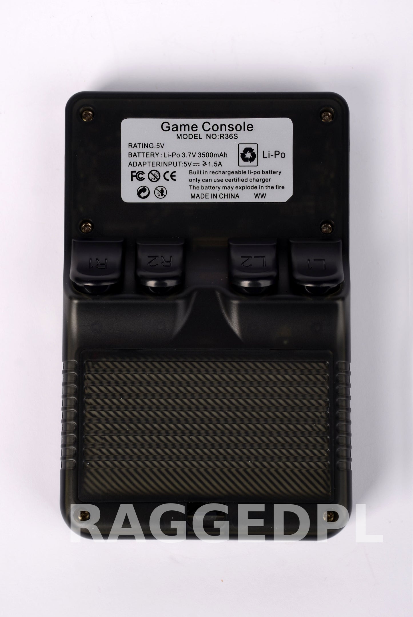 Konsola Retro R36S ArkOS 2.0 – 20 000 Gier | 64GB Czarna