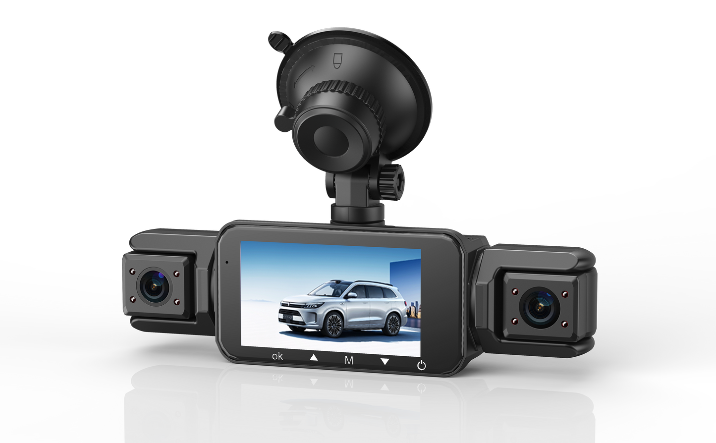 Kamera 360° 4-Kanałowa WiFi GPS IR G-Sensor FHD Parking Menu PL iOS Android