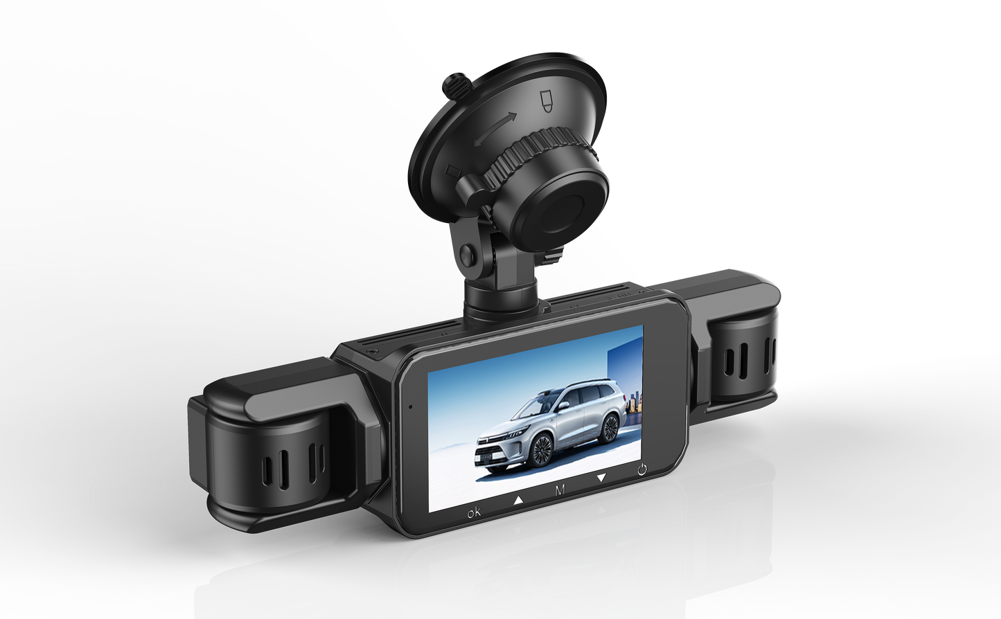 Kamera 360° 4-Kanałowa WiFi GPS IR G-Sensor FHD Parking Menu PL iOS Android