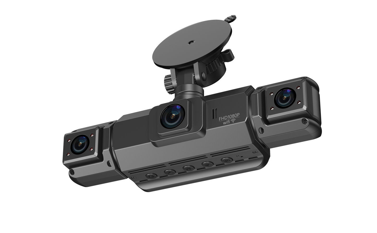 Kamera 360° 4-Kanałowa WiFi GPS IR G-Sensor FHD Parking Menu PL iOS Android