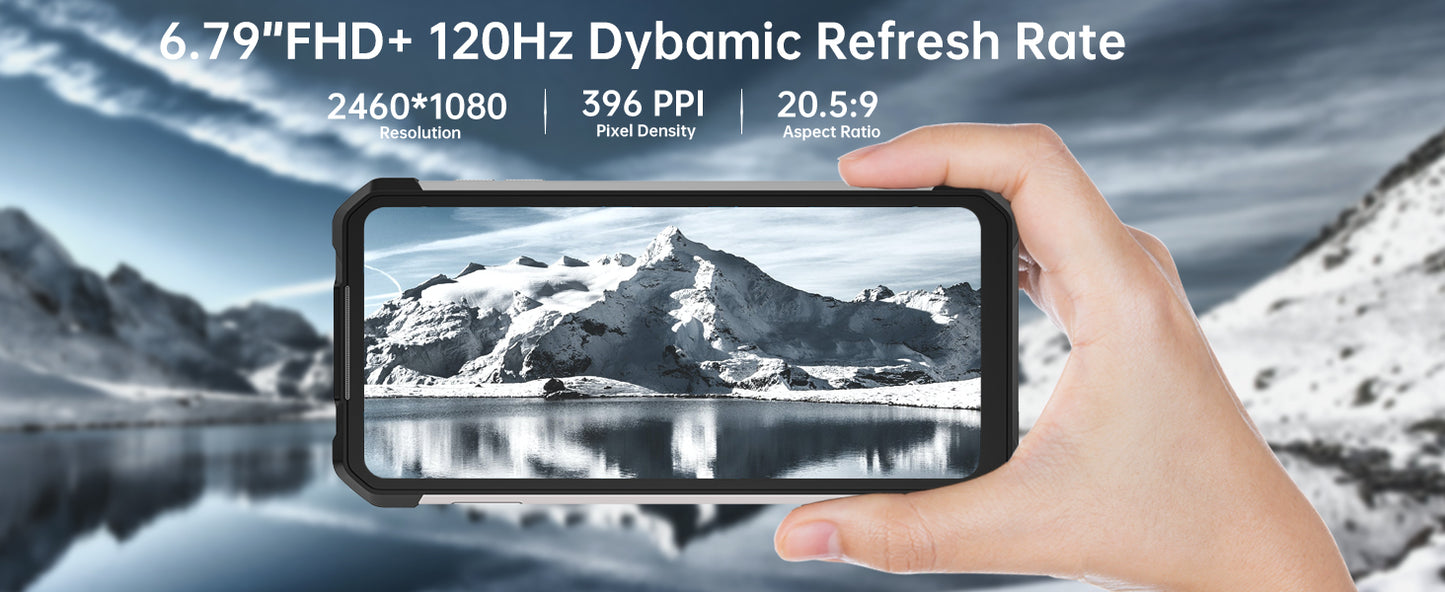 Unihertz Tank 3 16 + 16 = 32GB RAM 512GB