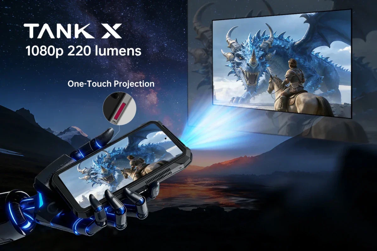 Unihertz 8849 Tank X 32GB (16 GB +16 GB) / 512GB 17600mAh 5G ANDROID 15