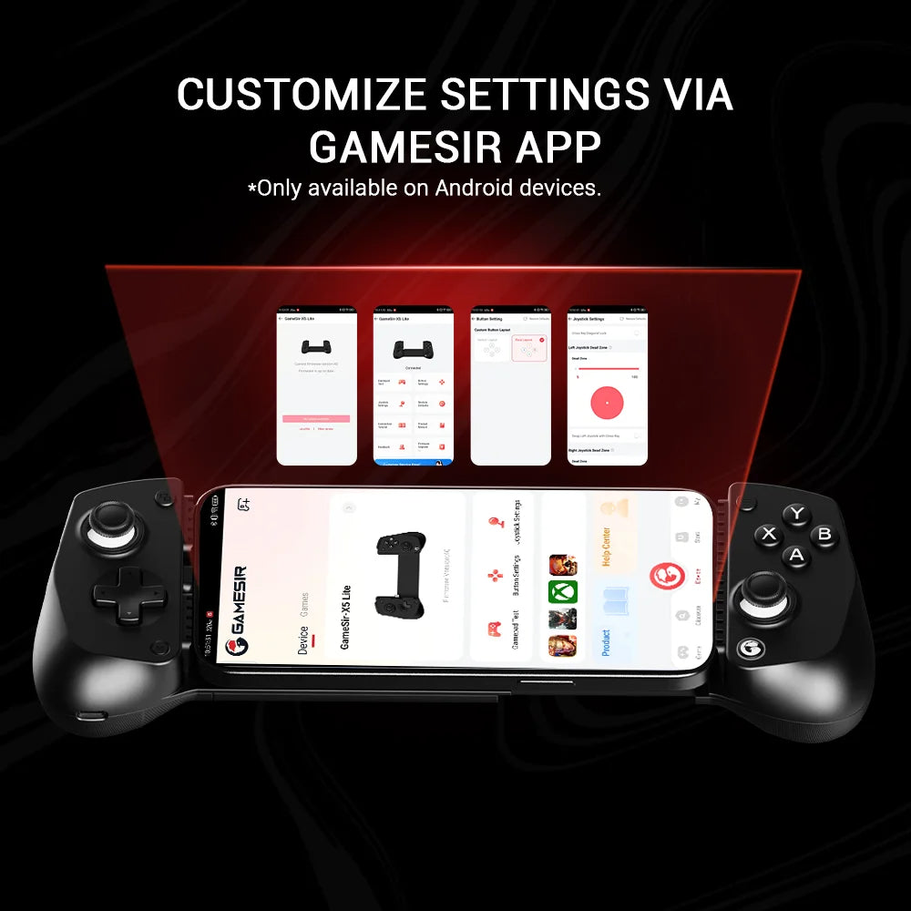 Pad GameSir X5 Lite Mobilny kontroler gier dla Androida i iPhone'a 16/15