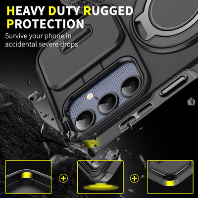 Etui Zamykane Ragged – kompatybilne z Samsung Galaxy A54 | Ochronne etui z klapką