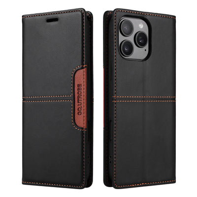 Etui z klapką GQutroube – kompatybilne z iPhone 16 Pro | Ochronne etui zamykane