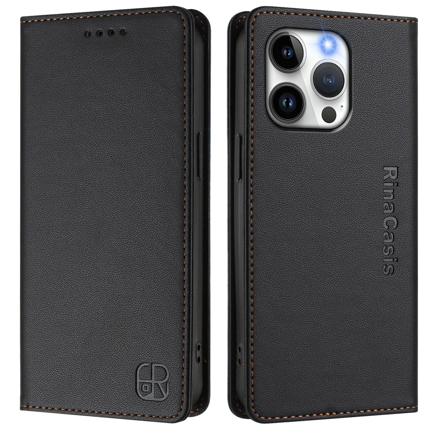 Etui z klapką Rina Casis – kompatybilne z iPhone 13 Pro Max | Ochronne etui zamykane