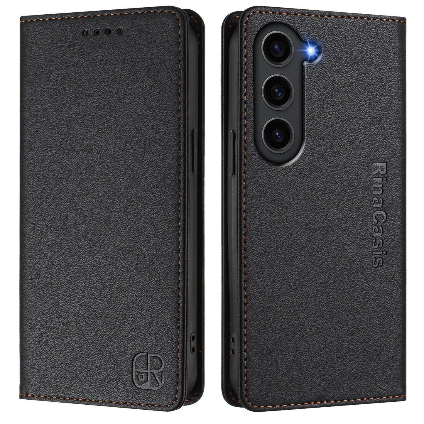 Etui z klapką Rina Casis – kompatybilne z Samsung Galaxy S23 | Ochronne etui zamykane