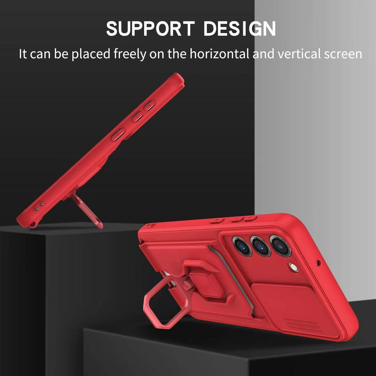 Etui Zamykane Ragged – kompatybilne z Samsung Galaxy A36 / A56 | Ochronne etui z klapką