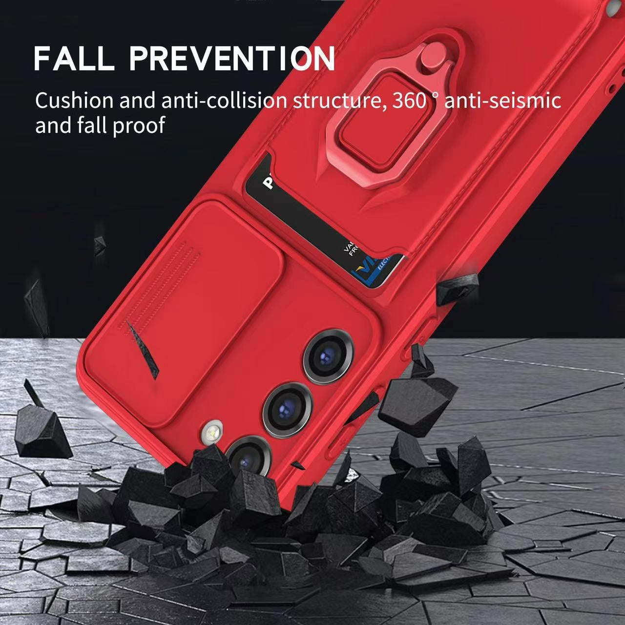 Etui Zamykane Ragged – kompatybilne z Samsung Galaxy A36 / A56 | Ochronne etui z klapką